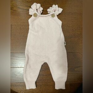 Pink Knit Kids One Piece